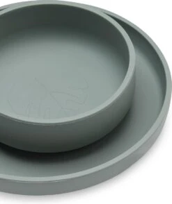 Jollein Kinderserviesset Siliconen 4-delig - Ash Green 29 Jollein Kinderserviesset Siliconen 4-delig - Ash Green -BIBS Shop 1009x1200