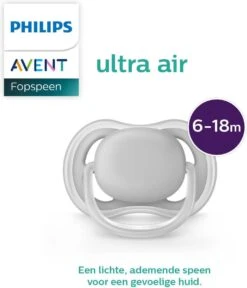 Philips Avent Ultra Air SCF085/03 - Fopspeen - 6-18 Maanden - 2 Stuks -BIBS Shop 1029x1200 1