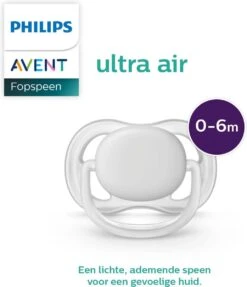 Philips Avent Ultra Air Lemon SCF080/18 - Fopspeen - 6-18 Maanden - 2 Stuks -BIBS Shop 1032x1200 2