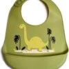 Telano® Slabbetje Met Opvangbakje Dino - Siliconen Slabber Baby Peuter - Verstelbaar En Waterproof - Kraamcadeau - Dinosaurus -BIBS Shop 1051x1200 4