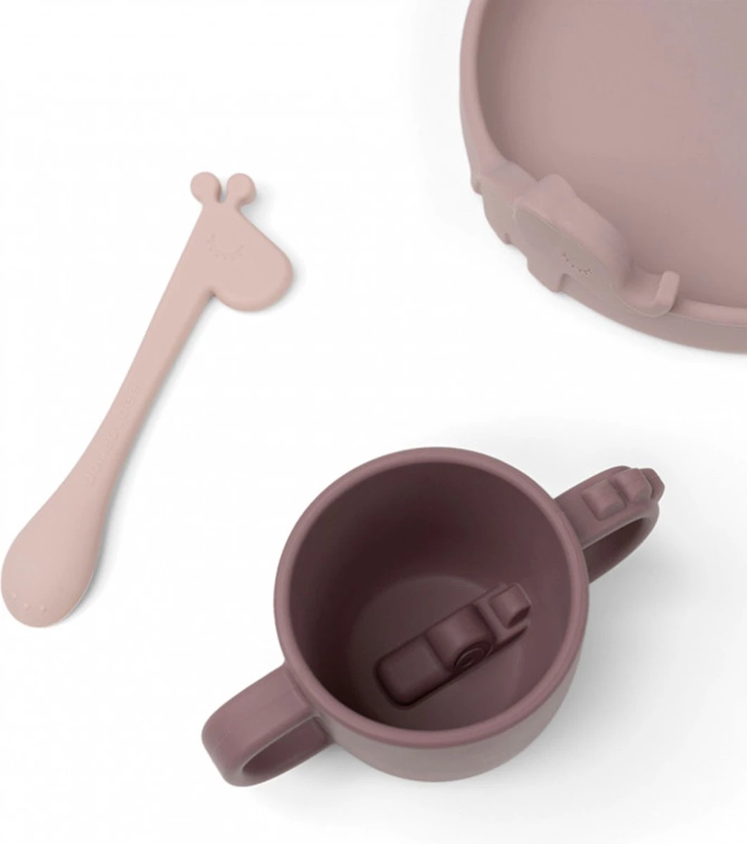 Done By Deer Peekaboo Dinerset Deer Friends Powder 7 Done By Deer Peekaboo Dinerset Deer Friends Powder - Afbeelding 5