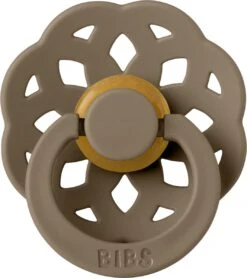 BiBS - Boheme Pacifier - Stage 1 Fopspeen - 2 Stuks - Vanilla / Dark Oak -BIBS Shop 1065x1200 3
