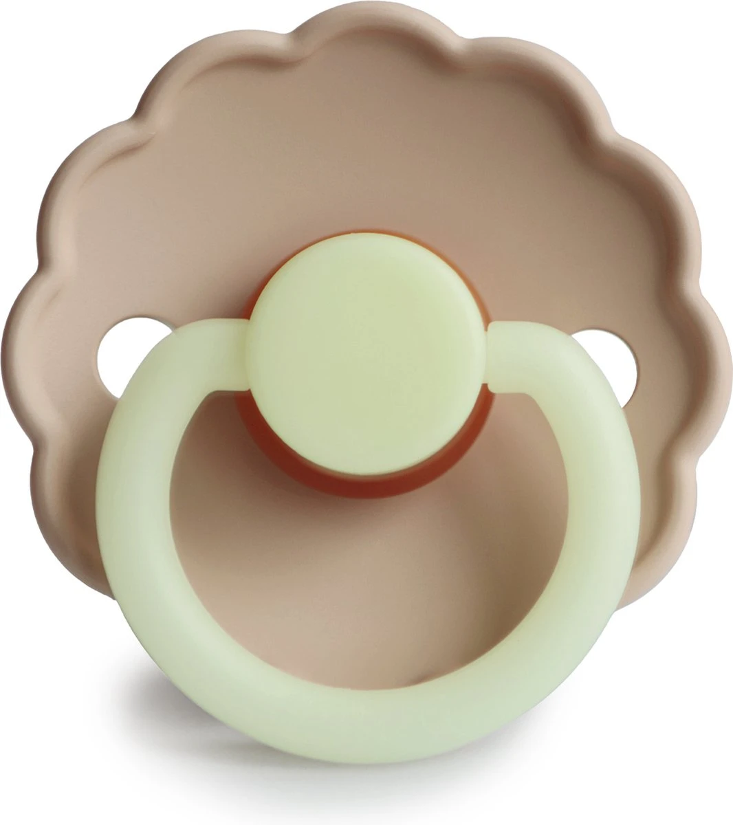 Frigg Speen - Maat 2 - 6 Tot 18 Maanden - Night - Latex - Natuurrubber - Glow In The Dark - Daisy - Fopspeen | Croissant 4 Frigg Speen - Maat 2 - 6 Tot 18 Maanden - Night - Latex - Natuurrubber - Glow In The Dark - Daisy - Fopspeen | Croissant - Afbeelding 2