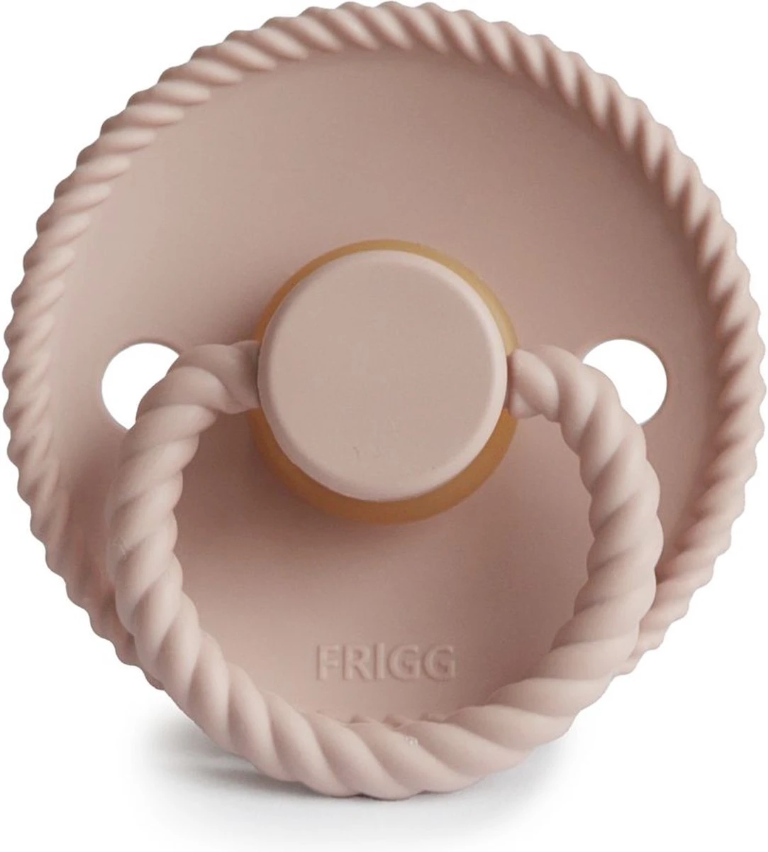 FRIGG - Rope Fopspeen Natuurlijk Rubber - Maat T2 (6-18 Maanden) 4 FRIGG - Rope Fopspeen Natuurlijk Rubber - Maat T2 (6-18 Maanden) - Afbeelding 2