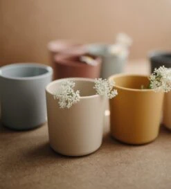 Siliconen Drinkbeker - Mushie - BPA Vrij - Vanilla- Set 2 -BIBS Shop 1086x1200 2