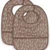 Jollein Slab Waterproof Meadow - Chestnut - 2 Stuks -BIBS Shop 1095x1200