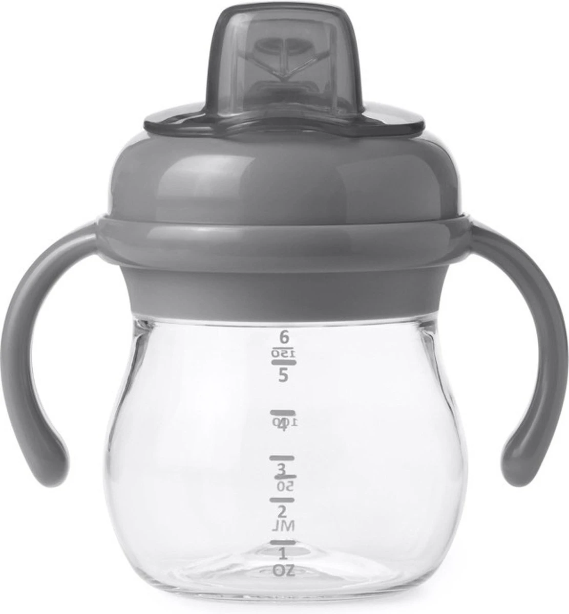 OXO Tot Transitions Drinkbeker - Tuitbeker Baby - Antilekbeker - Drinkbeker Baby- Drinkbekers -150ml Met Handvat - Grey 4 OXO Tot Transitions Drinkbeker - Tuitbeker Baby - Antilekbeker - Drinkbeker Baby- Drinkbekers -150ml Met Handvat - Grey - Afbeelding 2