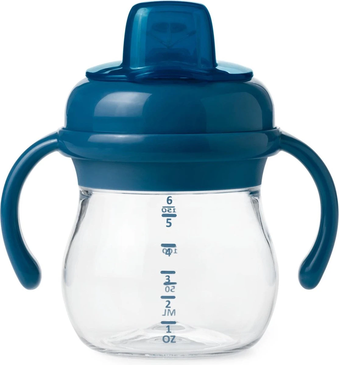 OXO Tot Transitions Drinkbeker - Tuitbeker Baby - Antilekbeker - Drinkbeker Baby - Drinkbekers -150ml Met Handvat - Navy 4 OXO Tot Transitions Drinkbeker - Tuitbeker Baby - Antilekbeker - Drinkbeker Baby - Drinkbekers -150ml Met Handvat - Navy - Afbeelding 2