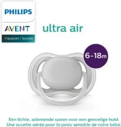Philips Avent Ultra Air Lemon SCF080/18 - Fopspeen - 6-18 Maanden - 2 Stuks -BIBS Shop 1145x1200 1