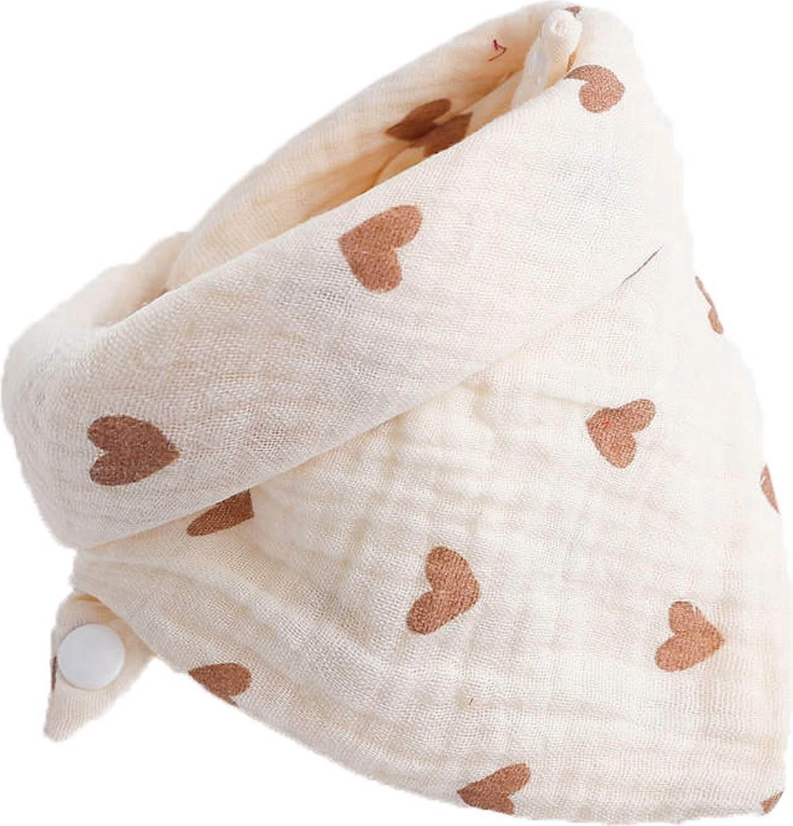 7 Stuks Hydrofiele Bandana Slabbetjes - Bloemenprint Hartjes Stippen 6 7 Stuks Hydrofiele Bandana Slabbetjes - Bloemenprint Hartjes Stippen - Afbeelding 4