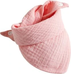 7 Stuks Hydrofiele Bandana Slabbetjes - Roze - Geel - Crème - Roestbruin -BIBS Shop 1157x1200