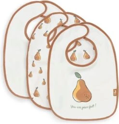 Jollein Slab Badstof Waterproof Peach - 3 Stuks -BIBS Shop 1158x1200 1