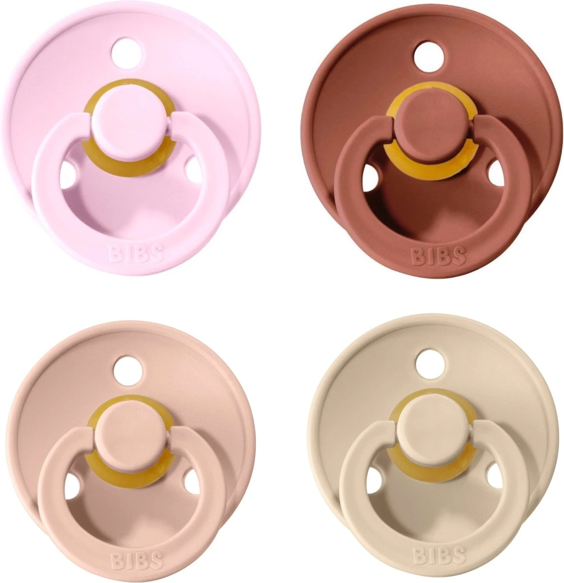 Bibs Fopspeen 18+ Maanden|Set 4 Stuks|Baby Pink, Peach Sunset , Blush, Ivory|Maat 3|T3 9 Bibs Fopspeen 18+ Maanden|Set 4 Stuks|Baby Pink, Peach Sunset , Blush, Ivory|Maat 3|T3 - Afbeelding 7