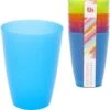 Merkloos Drinkbekers/mokken - 6 Stuks - Gekleurd - Kunststof - 10 Cm - Limonade Bekers -BIBS Shop 1169x1200 1