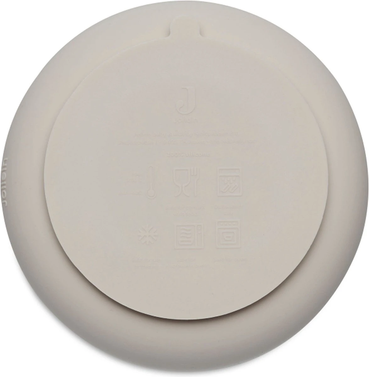 Jollein Kommetje Siliconen - Nougat 5 Jollein Kommetje Siliconen - Nougat - Afbeelding 3