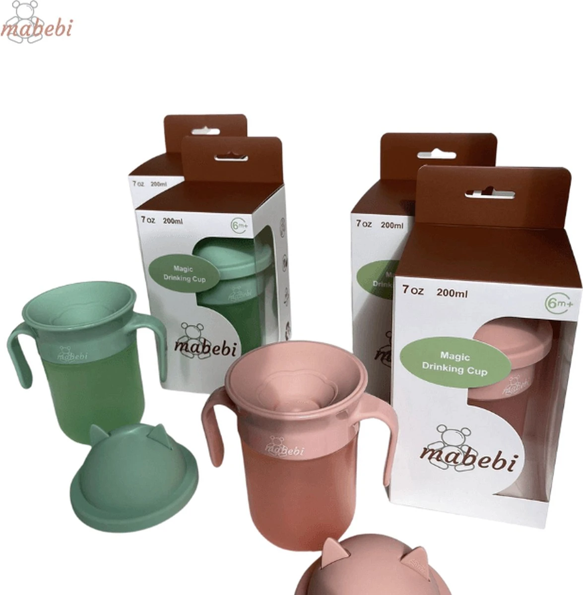 Mabebi MBB-MDC1 - Magic Drinking Cup - Trainingsbeker - Oefenbeker - Drinkbeker 6 Mabebi MBB-MDC1 - Magic Drinking Cup - Trainingsbeker - Oefenbeker - Drinkbeker - Afbeelding 4