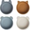 Liewood Iggy Siliconen Kom 4-pack - Whale Blue Multi Mix 1 Liewood Iggy Siliconen Kom 4-pack - Whale Blue Multi Mix -BIBS Shop 1180x1200