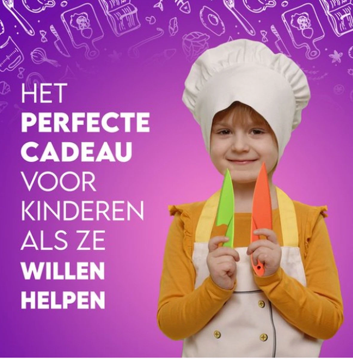 Bunz - 6 - Delig Kindermessen Set Voor Jongens - Kindermessen - - Kinderbestek - Kindvriendelijk 11 Bunz - 6 - Delig Kindermessen Set Voor Jongens - Kindermessen - - Kinderbestek - Kindvriendelijk - Afbeelding 9