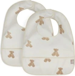 Jollein Slab Waterproof Savannah - 2 Stuks -BIBS Shop 1187x1200 2