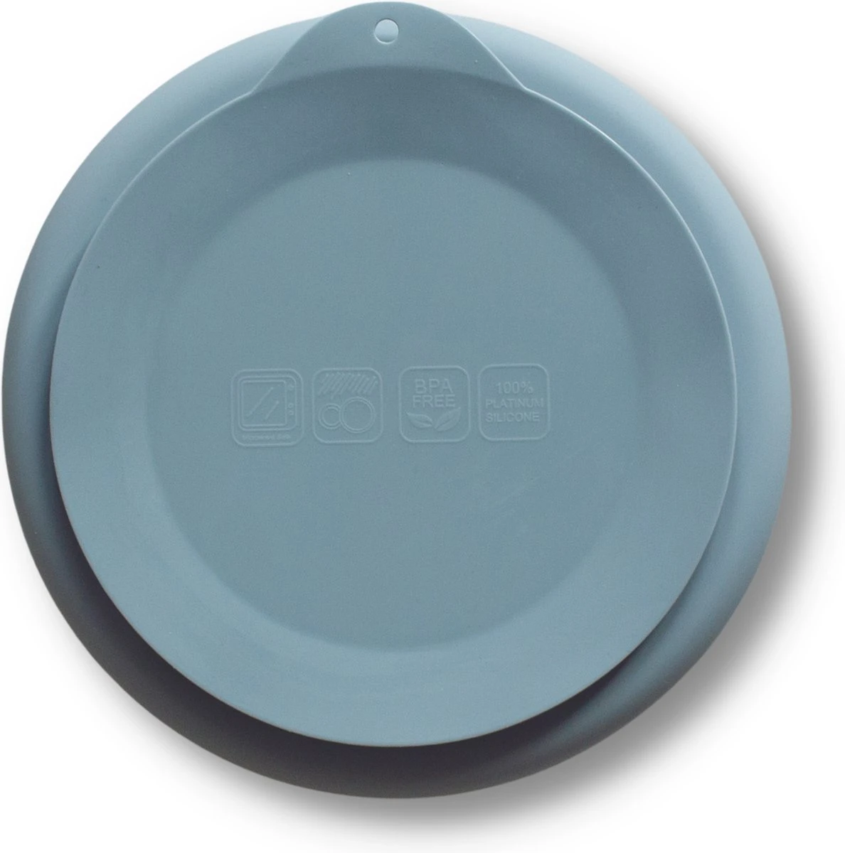 Kids Cultures | Baby Servies | Kinderbord En Kinderkom Met Zuignap Inclusief Lepels | Baby Bord | Blauw 5 Kids Cultures | Baby Servies | Kinderbord En Kinderkom Met Zuignap Inclusief Lepels | Baby Bord | Blauw - Afbeelding 3