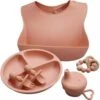 Siliconen Baby Servies Set - Incl Slabbetje, Bord, Bestek, Beker Cover En Bijtring 2 Siliconen Baby Servies Set - Incl Slabbetje, Bord, Bestek, Beker Cover En Bijtring -BIBS Shop 1194x1200 2