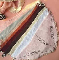 Set Van 6 Pastel Slabbetjes - 100% Organisch Katoen - Bandana Slab - Hydrofiel - Slabber - Kwijl Slabbetjes - Slabbertjes Baby - Kraamcadeau Meisje -BIBS Shop 1195x1200 2