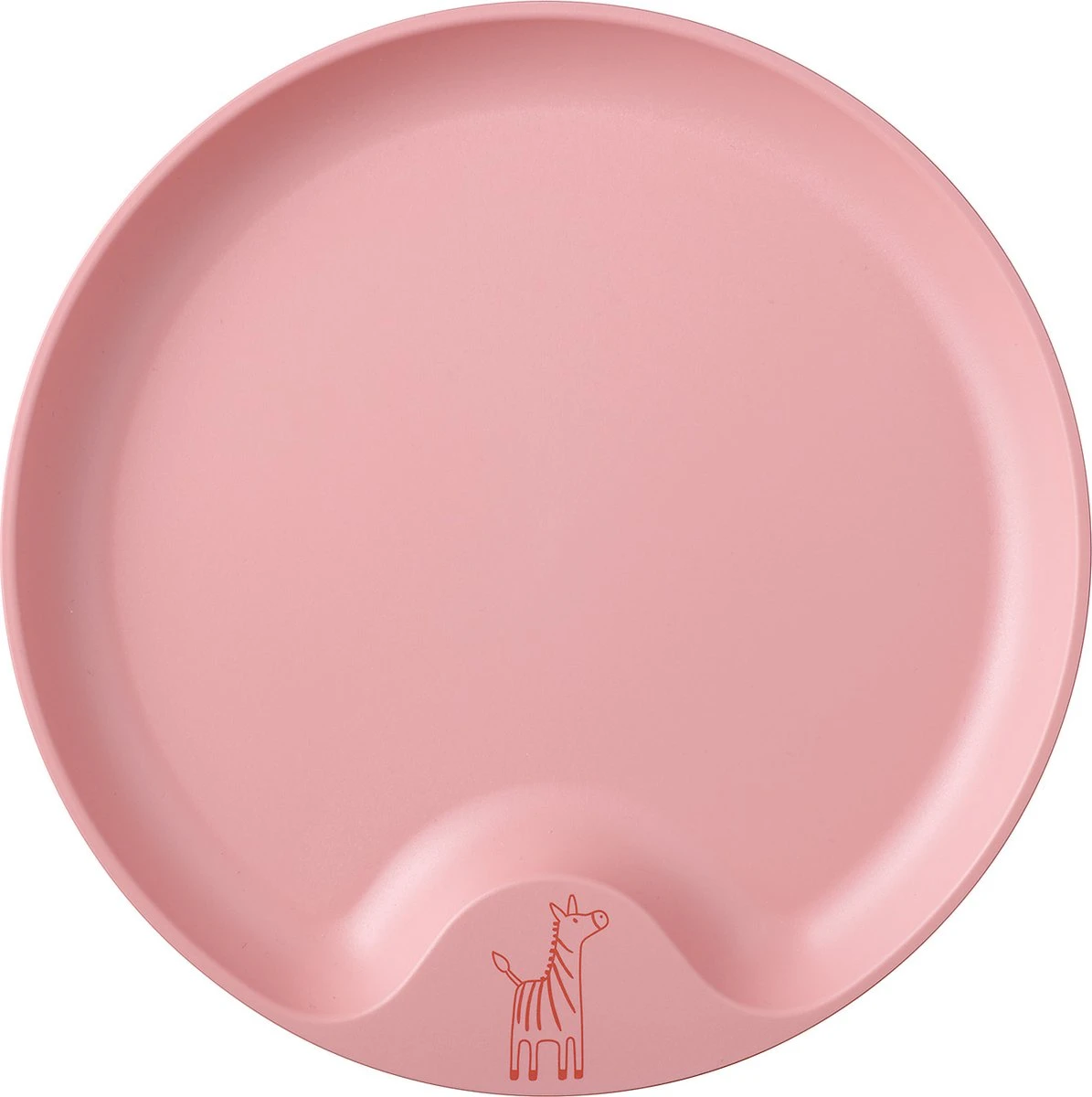 Mepal Mio – Kinderbord – Mag In De Magnetron – Deep Pink - Licht In Gewicht- Handige Inkeping - Kan Tegen Een Stootje 3 Mepal Mio – Kinderbord – Mag In De Magnetron – Deep Pink - Licht In Gewicht- Handige Inkeping - Kan Tegen Een Stootje