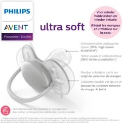 Philips Avent Ultra Soft SCF222/02 - Fopspeen - 0-6 Maanden - 2 Stuks 23 Philips Avent Ultra Soft SCF222/02 - Fopspeen - 0-6 Maanden - 2 Stuks -BIBS Shop 1196x1200 7