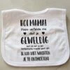 Merkloos Baby Slabbetje Cadeau Tekst Mama Zwangerschap Bekendmaking Aankondiging Voor De Liefste Aanstaande Geboorte Gaat Worden Jullie Worden Zwangerschapsaankondiging Je Wordt Moeder -BIBS Shop 1198x1200