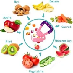 Merkloos Baby Fruit Speen Met 2 Extra Spenen - Fruitspeen Bijtring - Maat M - 4/12 Maanden - Roze 6 Merkloos Baby Fruit Speen Met 2 Extra Spenen - Fruitspeen Bijtring - Maat M - 4/12 Maanden - Roze -BIBS Shop 1198x1200 14