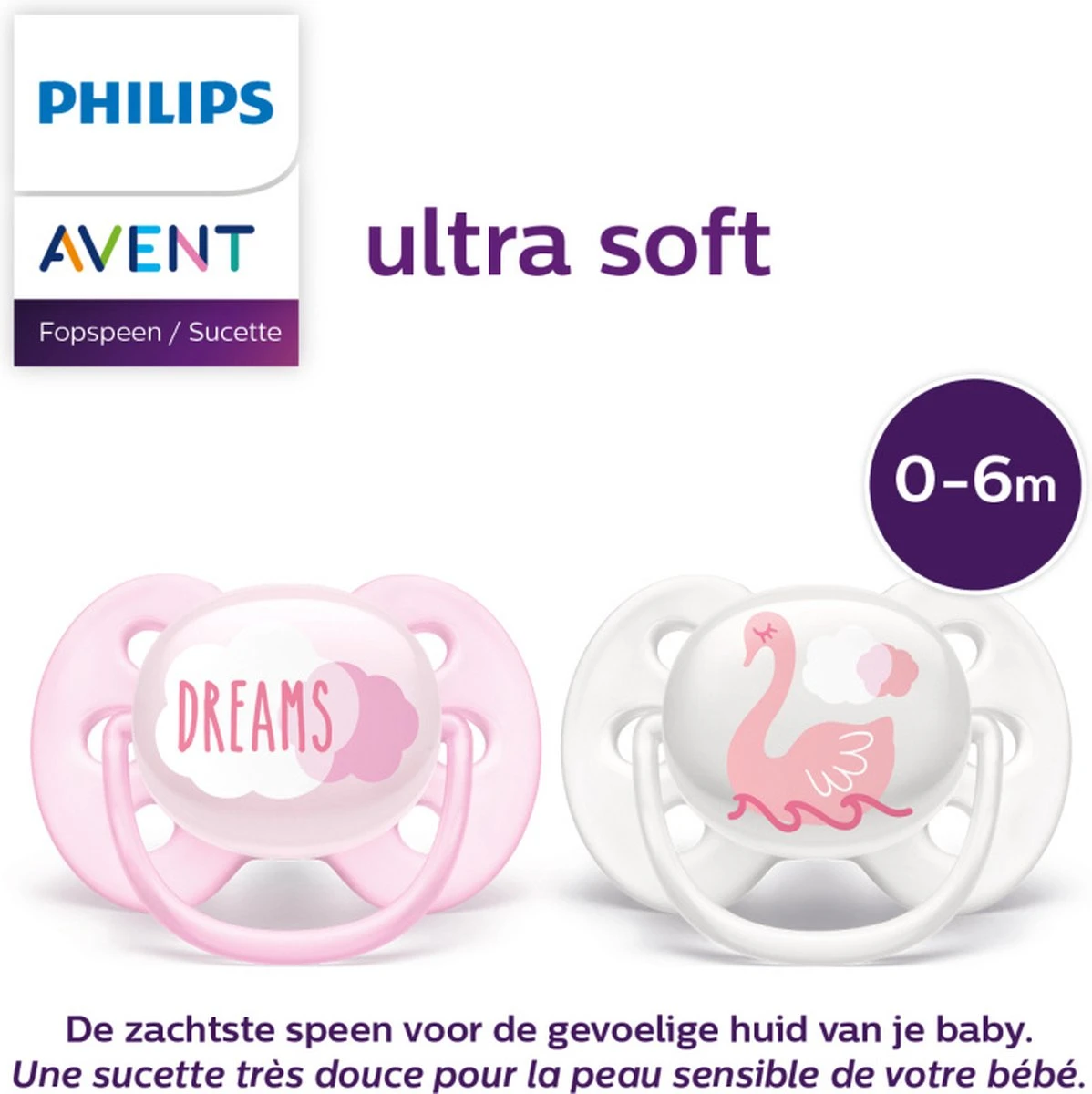 Philips Avent Ultra Soft SCF222/02 - Fopspeen - 0-6 Maanden - 2 Stuks 13 Philips Avent Ultra Soft SCF222/02 - Fopspeen - 0-6 Maanden - 2 Stuks - Afbeelding 11