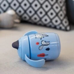 Tommee Tippee Superstar Sippee Drinkbeker - Met Zachte Tuit - Met Intellivalve - BACSHIELD Antibacteriële Technologie - Vanaf 6 Maanden -300 Ml - Blauw -BIBS Shop 1199x1200 35