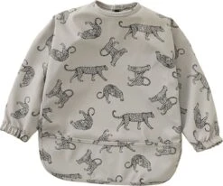 Mon Avenir - Longsleeve Slab - Waterproof - Schort Lange Mouwen - Grijs - Cheeta