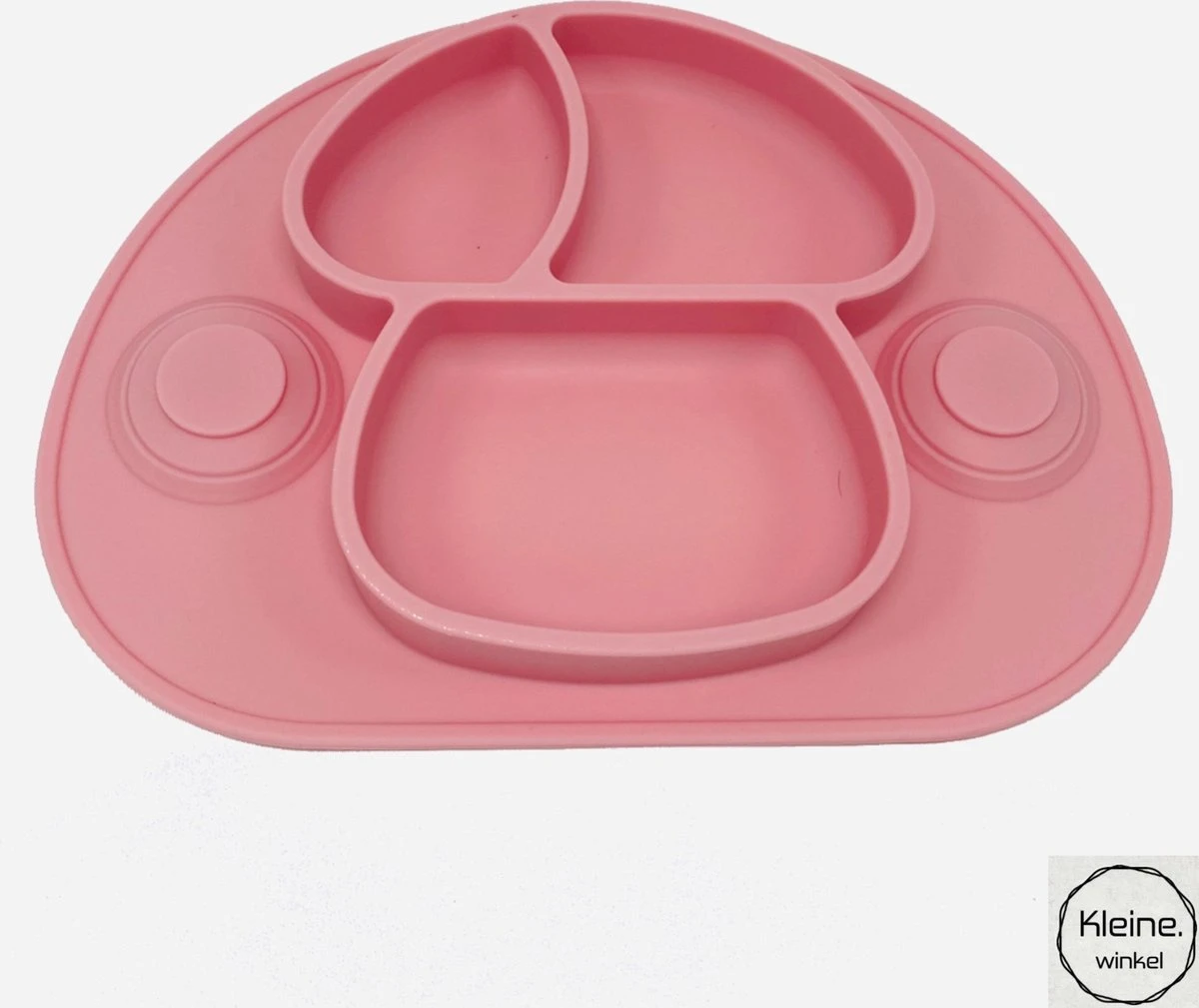 Merkloos Placemat Voor Kinderen - Kinderservies - Baby Bordje - 2 Zuignappen - Siliconen Antislip - Roze 3 Merkloos Placemat Voor Kinderen - Kinderservies - Baby Bordje - 2 Zuignappen - Siliconen Antislip - Roze