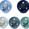 Set Van 5 Blauwe BIBS Spenen | Dark Denim + Baby Blue + Petrol + Deep Space + Islan Sea | Maat2 - T2 Leeftijd: 6-18 Maanden 1 Set Van 5 Blauwe BIBS Spenen | Dark Denim + Baby Blue + Petrol + Deep Space + Islan Sea | Maat2 - T2 Leeftijd: 6-18 Maanden -BIBS Shop 1200x1015 2