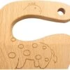 Merkloos Houten Mes Kind Dinosaurus - Kindermes - Keuken Tool - Kinderen - Veilig - Speelgoed - Snijden - Montessori -BIBS Shop 1200x1028