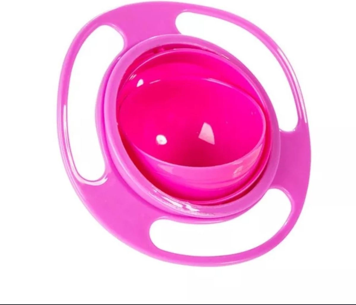 Babyvoeding Kom 360 Graden - Babykom -Bowl 360 Graden - Spill- Proof Babyvoeding Bak - Baby Eetkom - Eetbakje Baby Roze 4 Babyvoeding Kom 360 Graden - Babykom -Bowl 360 Graden - Spill- Proof Babyvoeding Bak - Baby Eetkom - Eetbakje Baby Roze - Afbeelding 2
