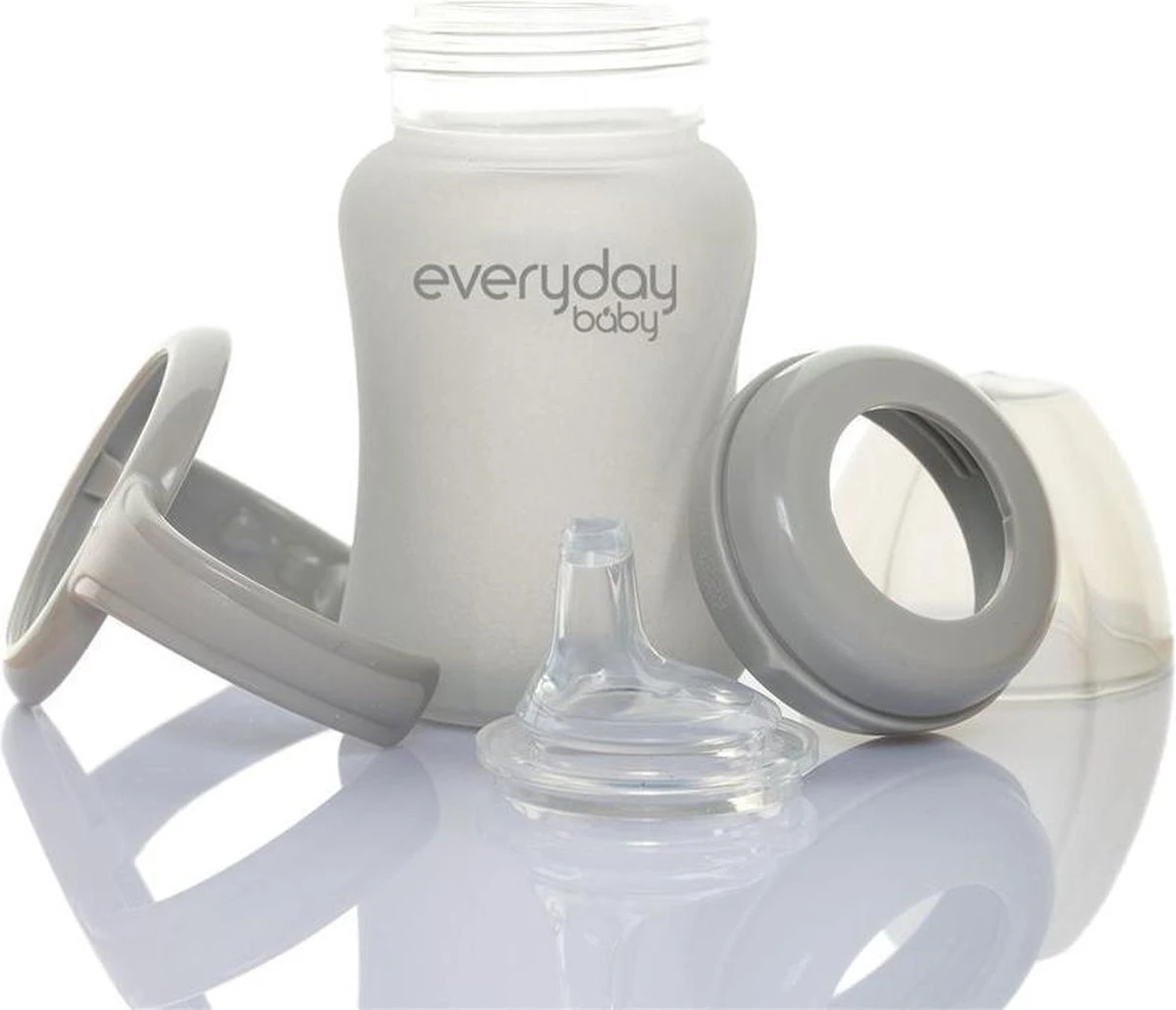 Glazen Tuit Drinkbeker Met Siliconen Coating 6 Glazen Tuit Drinkbeker Met Siliconen Coating - Afbeelding 4