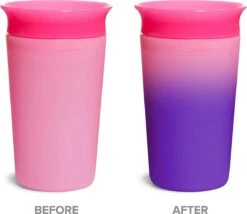 Munchkin Miracle 360 Colour Changing Sippy Cup Pink -BIBS Shop 1200x1042 3