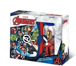 Avengers Lunchset Met Broodtrommel En Drinkbeker - Schoolset