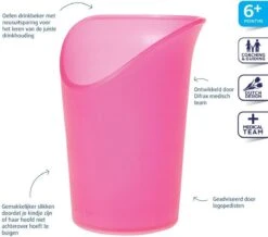 Difrax Oefen Drinkbeker - Wit -BIBS Shop 1200x1058 3