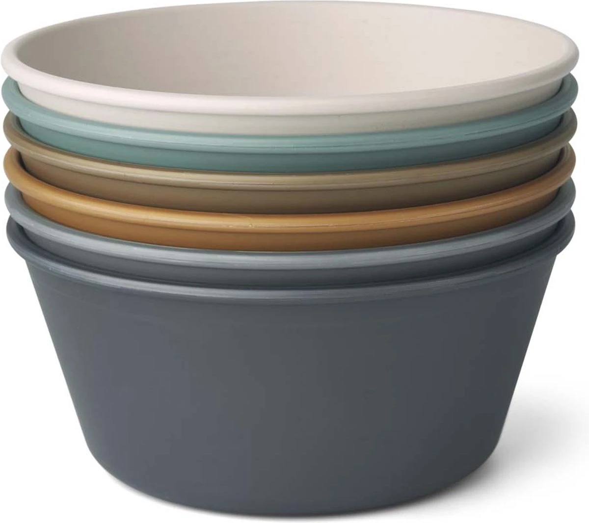 Liewood - Irene Kom (Set Van 6 Stuks) - Borden & Kommen - Whale Blue Mix 3 Liewood - Irene Kom (Set Van 6 Stuks) - Borden & Kommen - Whale Blue Mix