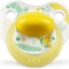 Bibi Happiness Fopspeen Dental Geel 0-6 Maanden -BIBS Shop 1200x1073 1