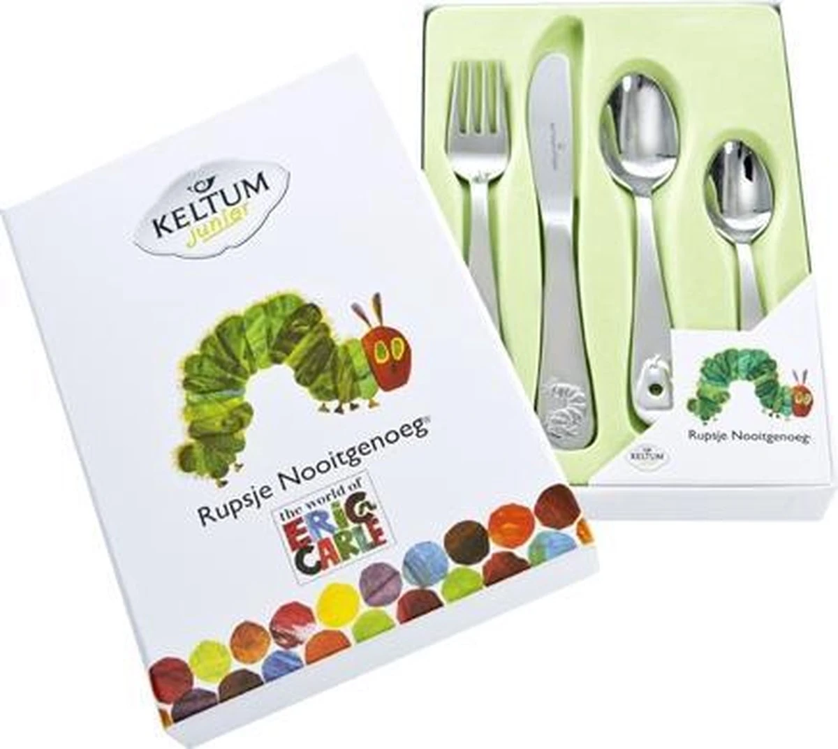 Lucardi Rupsje Nooitgenoeg Bestekset - 4-delig 8 Lucardi Rupsje Nooitgenoeg Bestekset - 4-delig - Afbeelding 6
