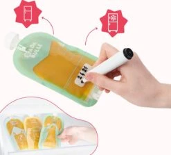 Badabulle 15 Stuks Herbruikbare Knijpzakjes B004500 -BIBS Shop 1200x1082 1