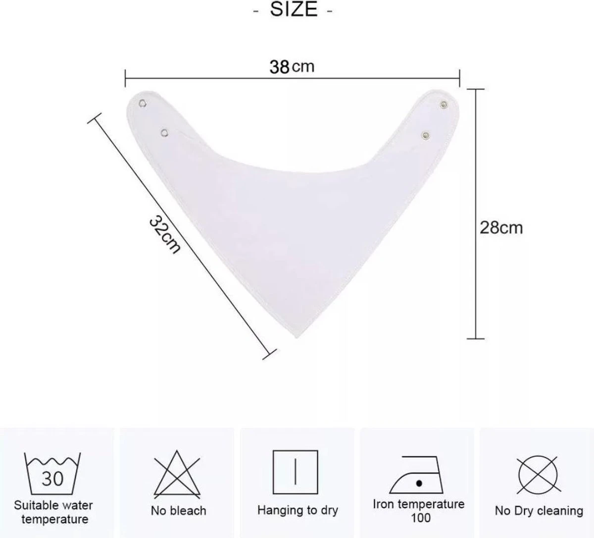 Set Van 6 Multicolor Slabbetjes - 100% Organisch Katoen & Fleece - Bandana Slab - Slabber - Kwijl Slabbetjes - Slabbertjes Baby - Kraamcadeau Jongen - Meisje 6 Set Van 6 Multicolor Slabbetjes - 100% Organisch Katoen & Fleece - Bandana Slab - Slabber - Kwijl Slabbetjes - Slabbertjes Baby - Kraamcadeau Jongen - Meisje - Afbeelding 4