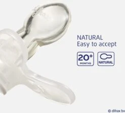 Difrax Fopspeen - Natural - 20+ Maanden - Glow In The Dark -BIBS Shop 1200x1088 1