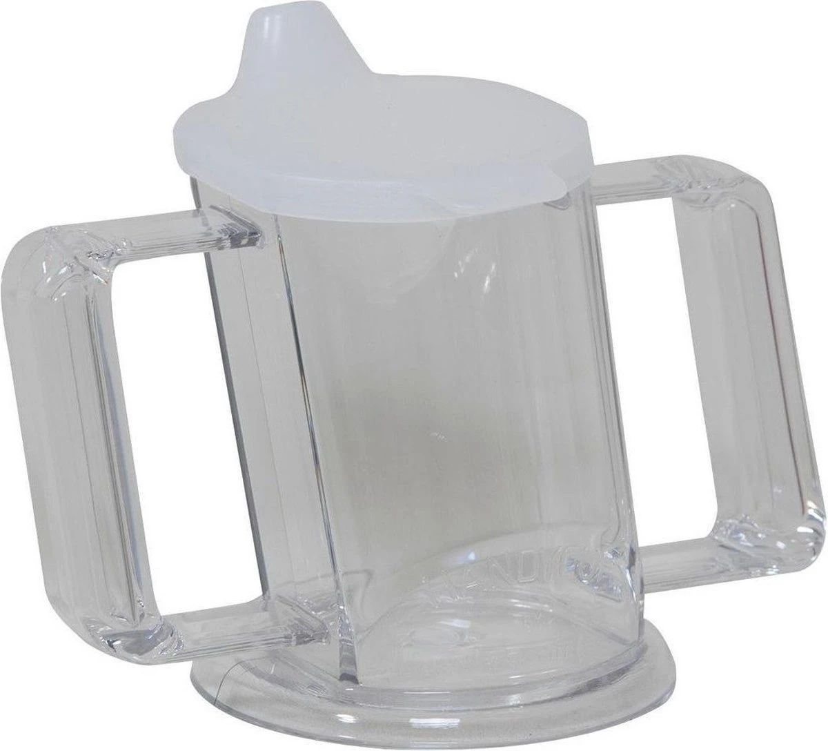 HandyCup Transparant Met Deksel 3 HandyCup Transparant Met Deksel