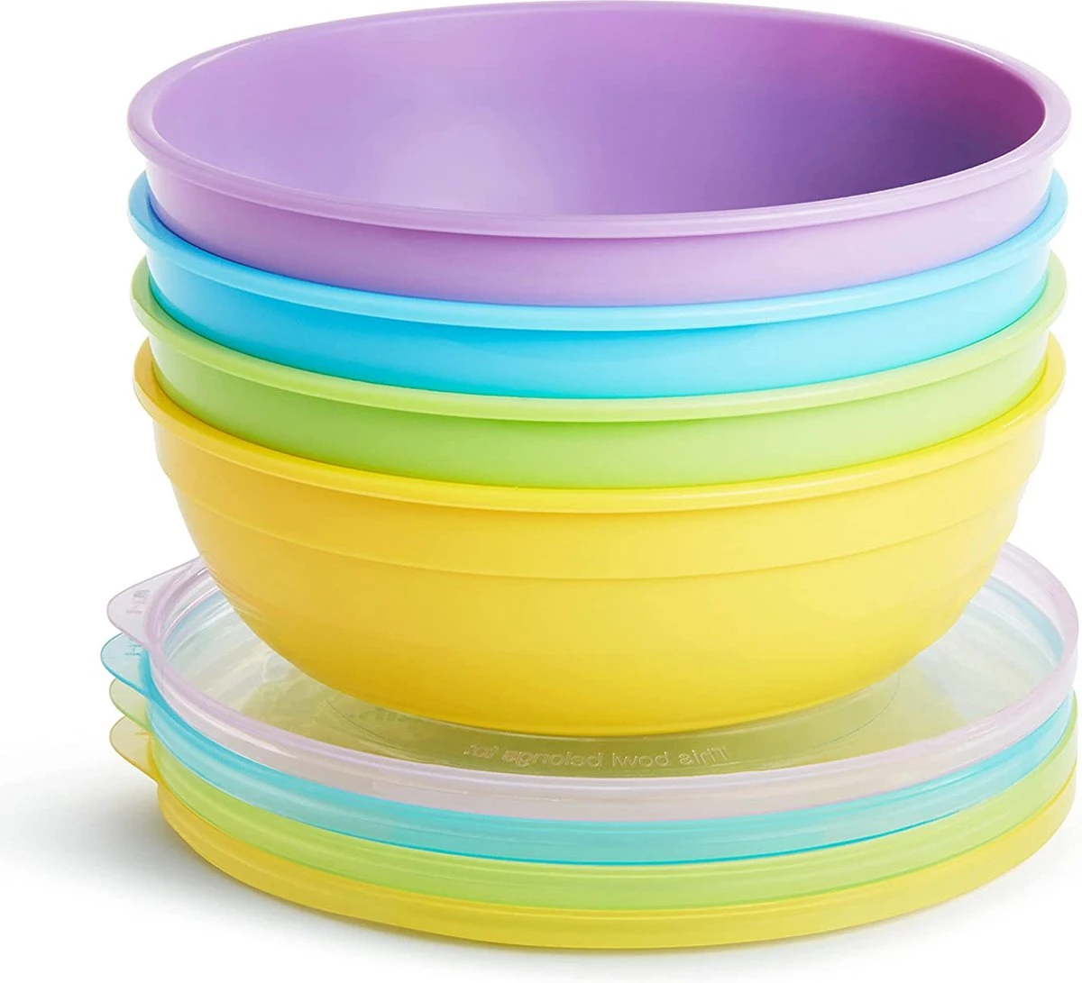 Munchkin Love A Bowls- 10 Delige Schaaltjes/bakjes En Lepeltjes Set 3 Munchkin Love A Bowls- 10 Delige Schaaltjes/bakjes En Lepeltjes Set