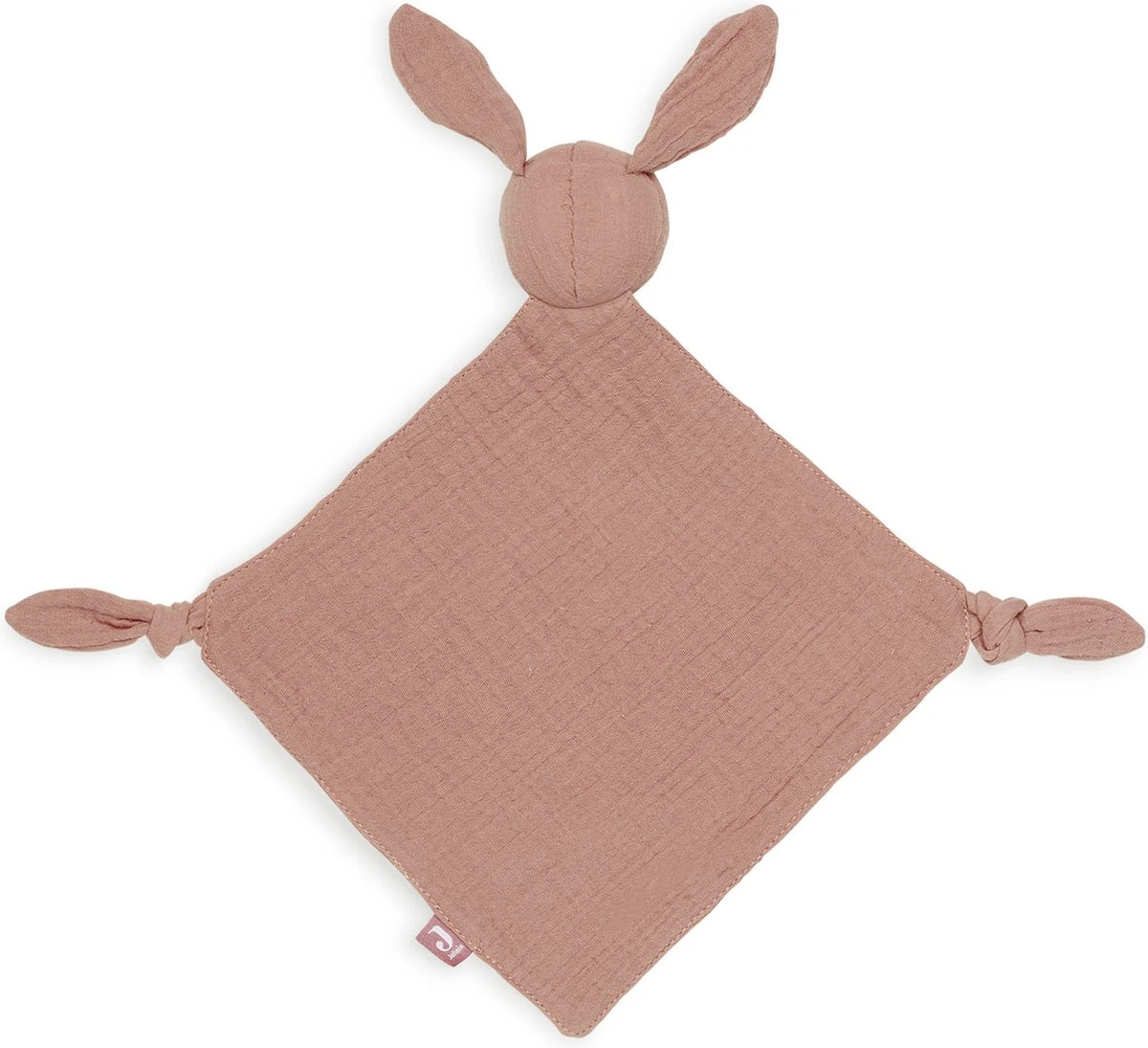 Jollein Speendoekje Bunny Ears - Rosewood 7 Jollein Speendoekje Bunny Ears - Rosewood - Afbeelding 5
